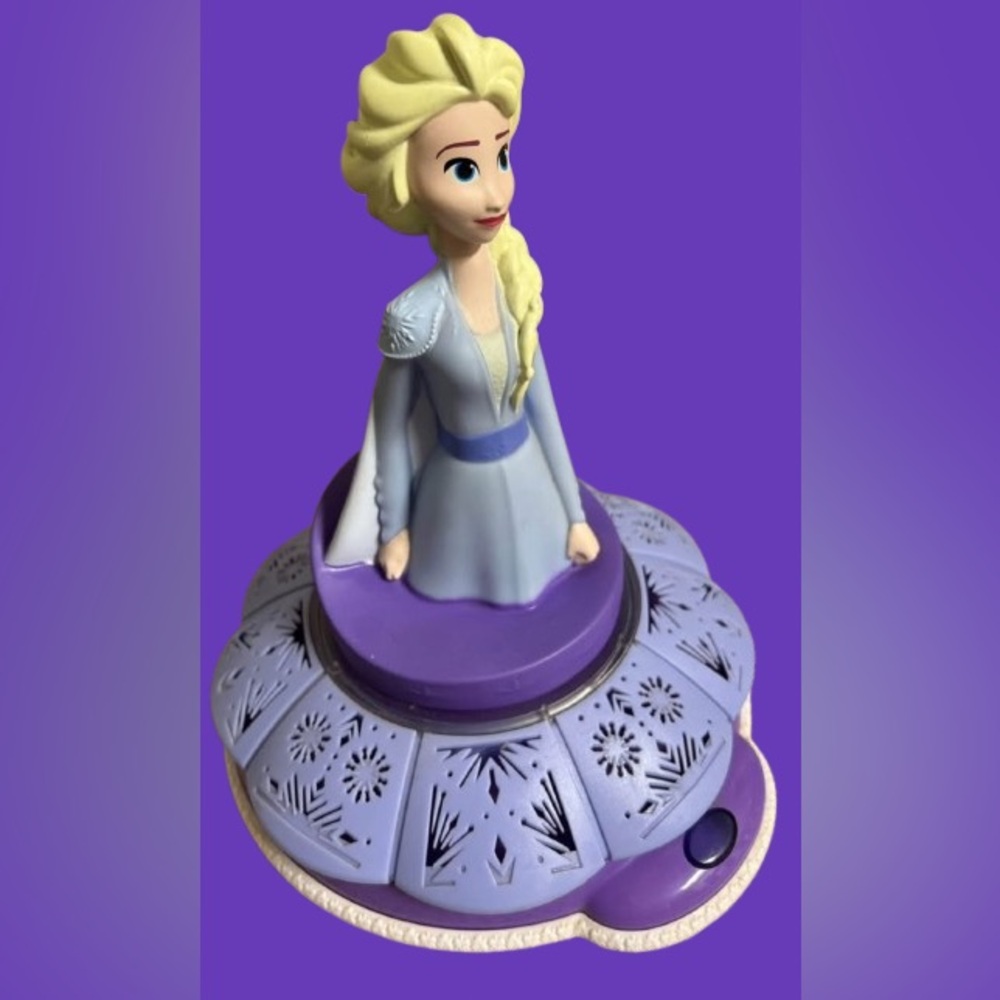 Disney Frozen Elsa Singing/Spinning Night Light